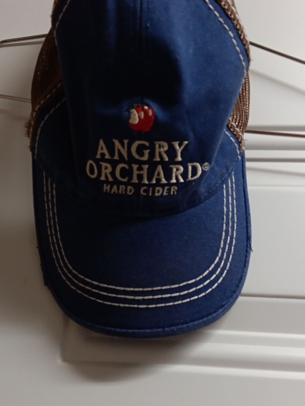 Women's Blue Angry Orchard Trucker Hat
